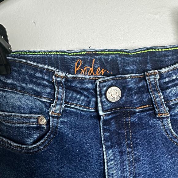 Boden Skinny Adjustable Waist Jeans 8Y - Picture 2 of 8